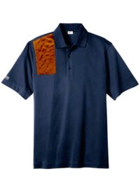 Mens-ShockEater-Performance-Shooting-Polo-w-Chest-Pocket-Navy Blue